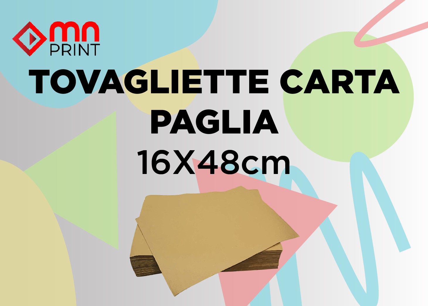 tovagliette carta paglia 16x48